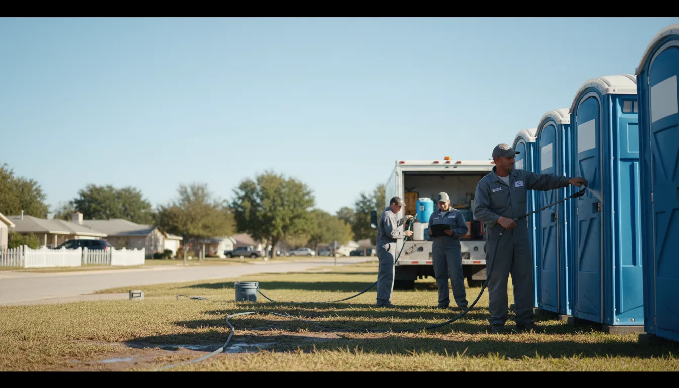 Long-Term Portable Toilet Rental in Emmetsburg, IA near me